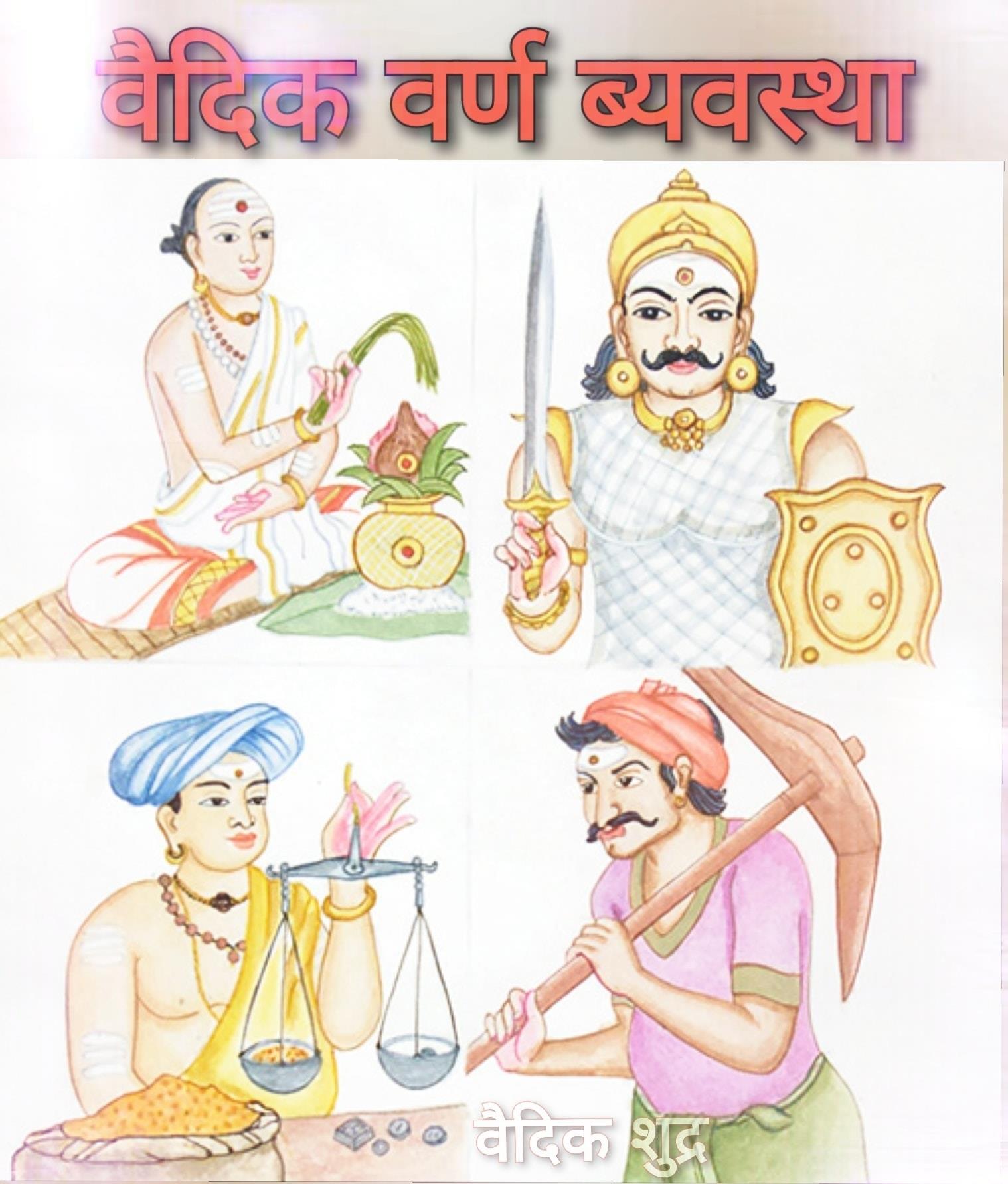चातुर्वर्ण्यस्य लक्षण: