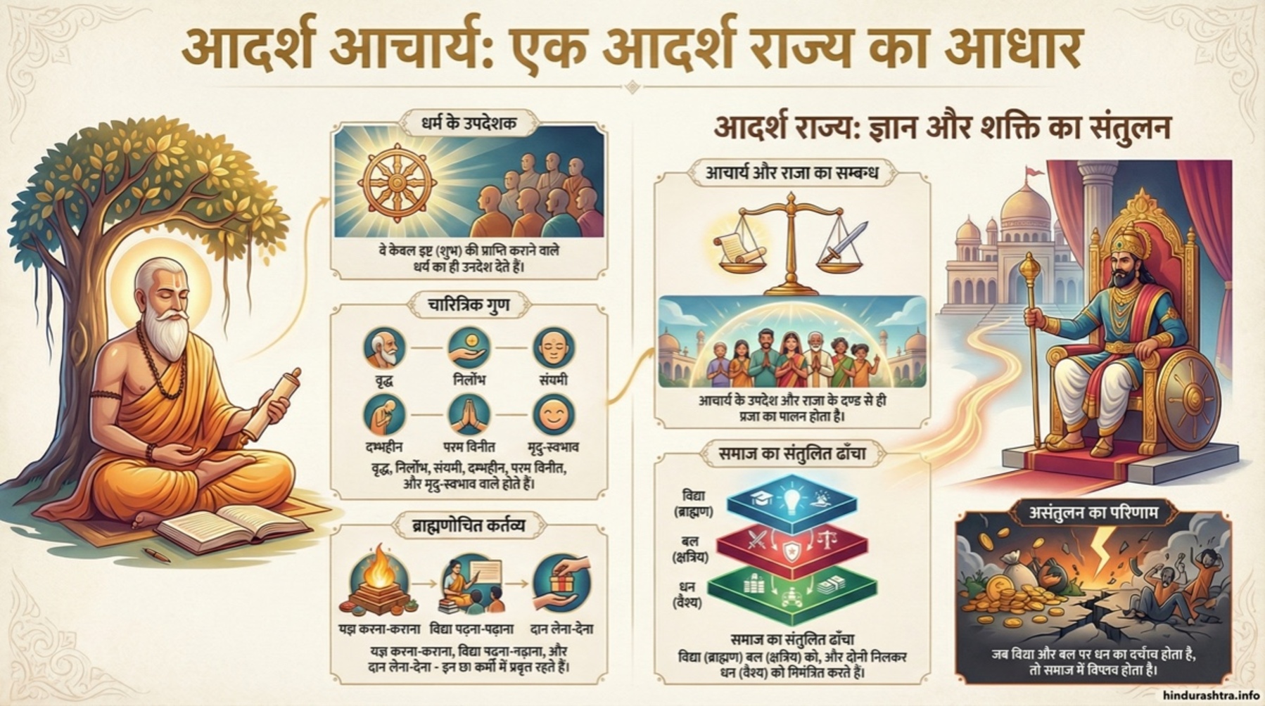 आदर्श आचार्य: आदर्श राज्य का आधार