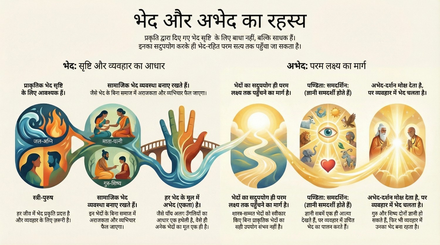 भेद और अभेद का रहस्य