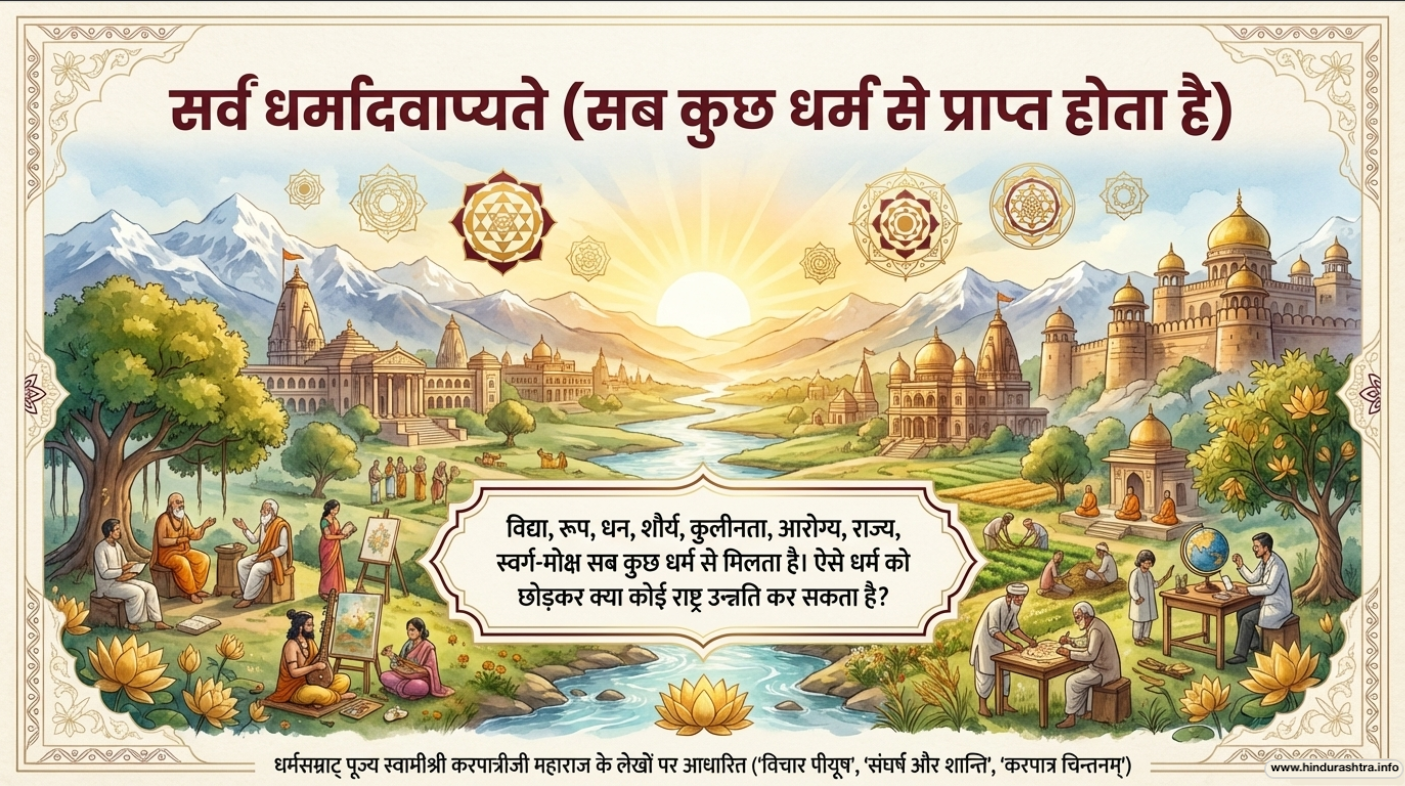 धर्मसे सब प्राप्त