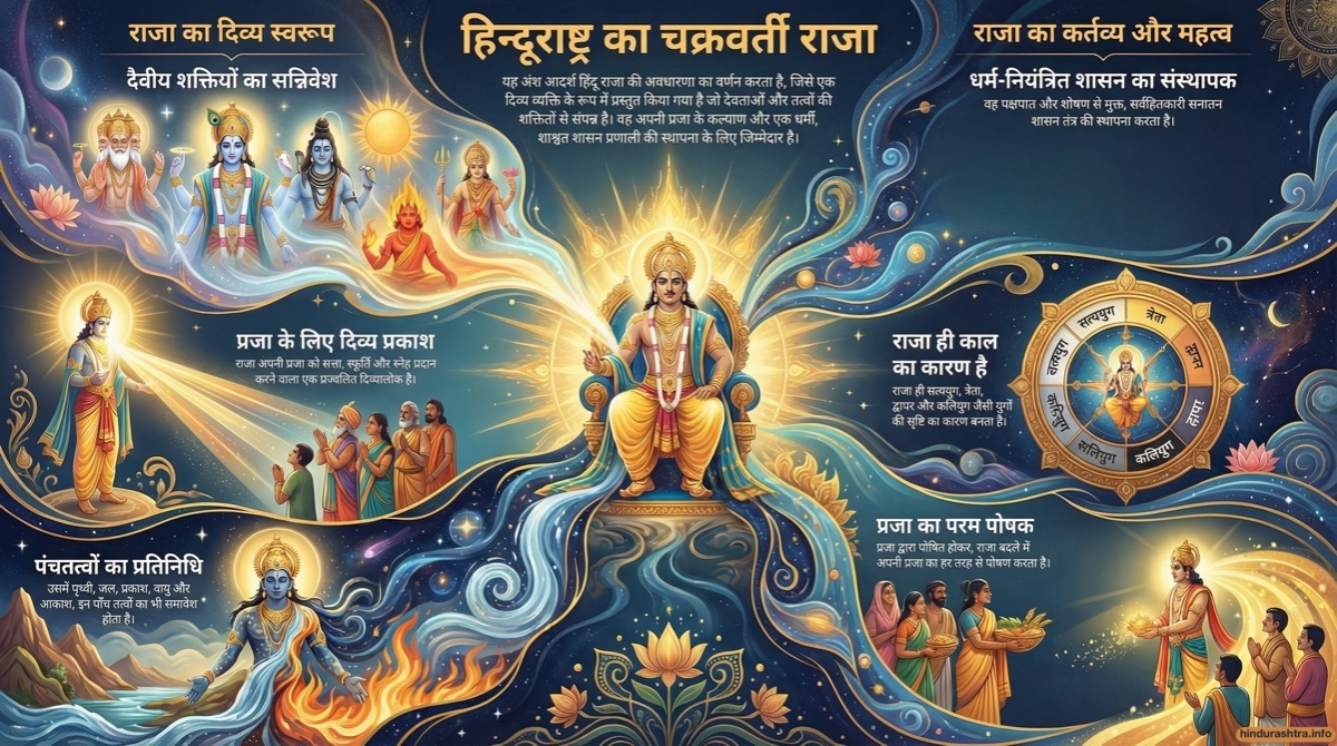 हिन्दूराष्ट्र के चक्रवर्ती राजा का स्वरूप