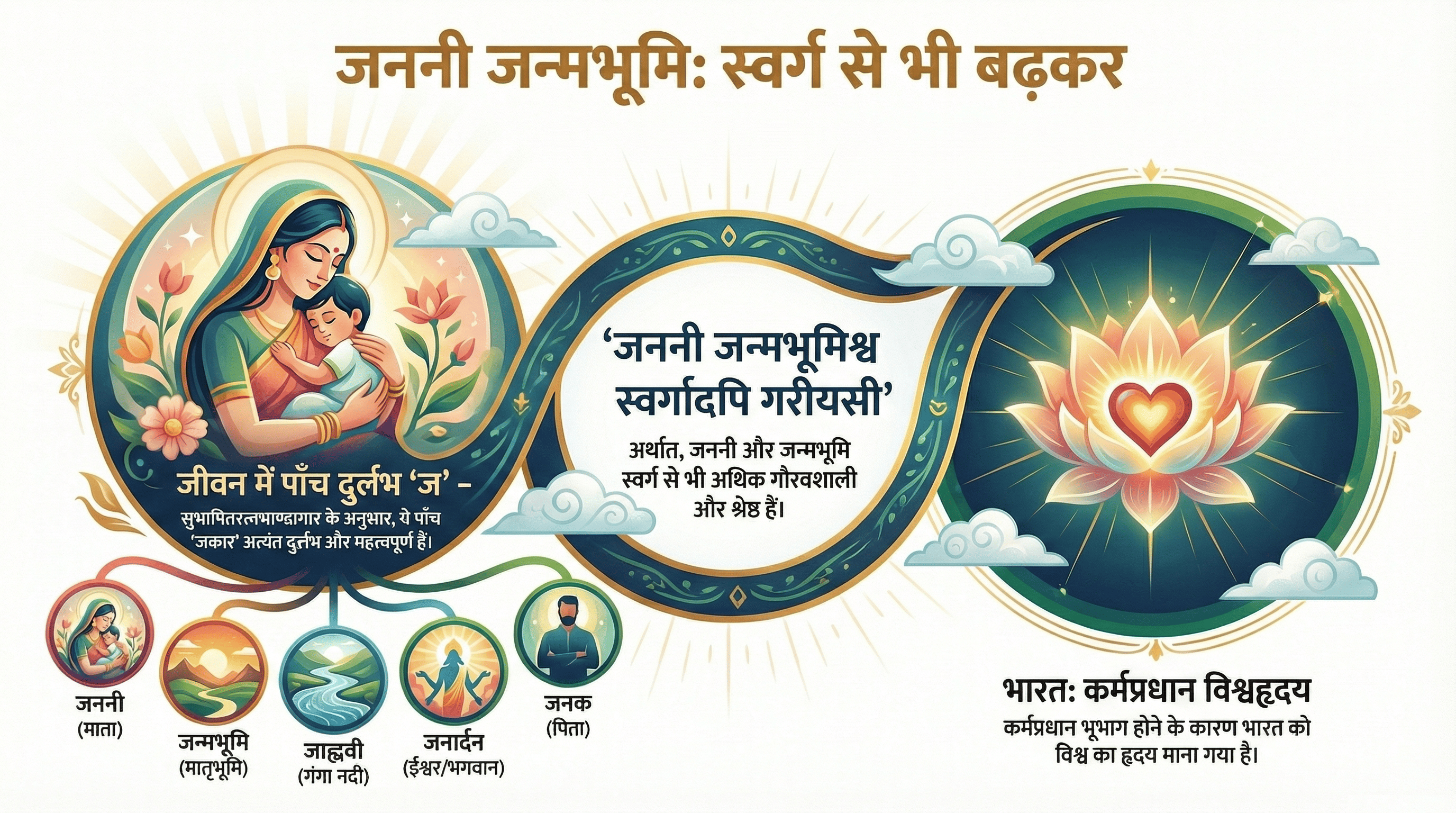 जननी जन्मभूमिश्च स्वर्गादपि गरीयसी