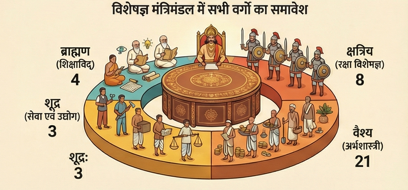 चतुर्वर्ण मन्त्रीमण्डल