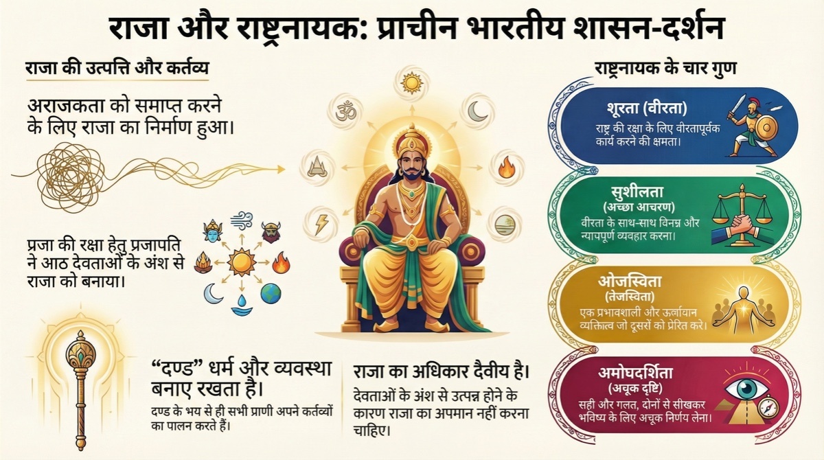 राजा, राष्ट्रनायक और शासन-दर्शन