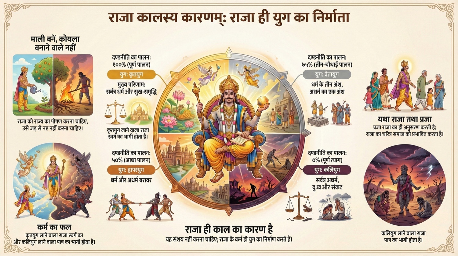 राजा ही युग का निर्माता