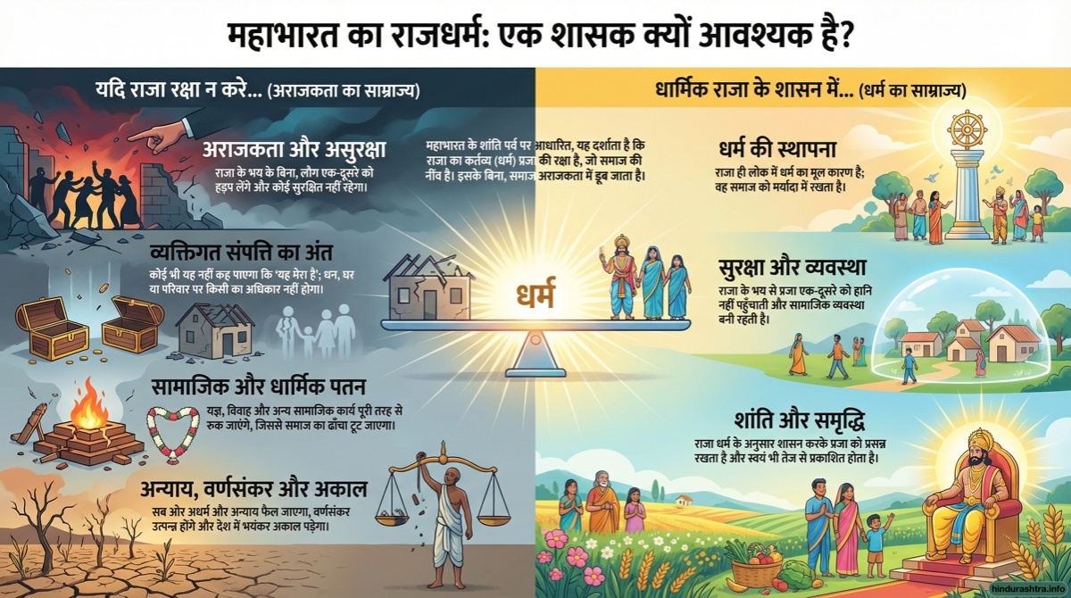 राजधर्म - शासक क्यों आवश्यक है?