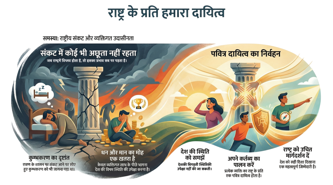 राष्ट्रके प्रति हमारा दायित्व