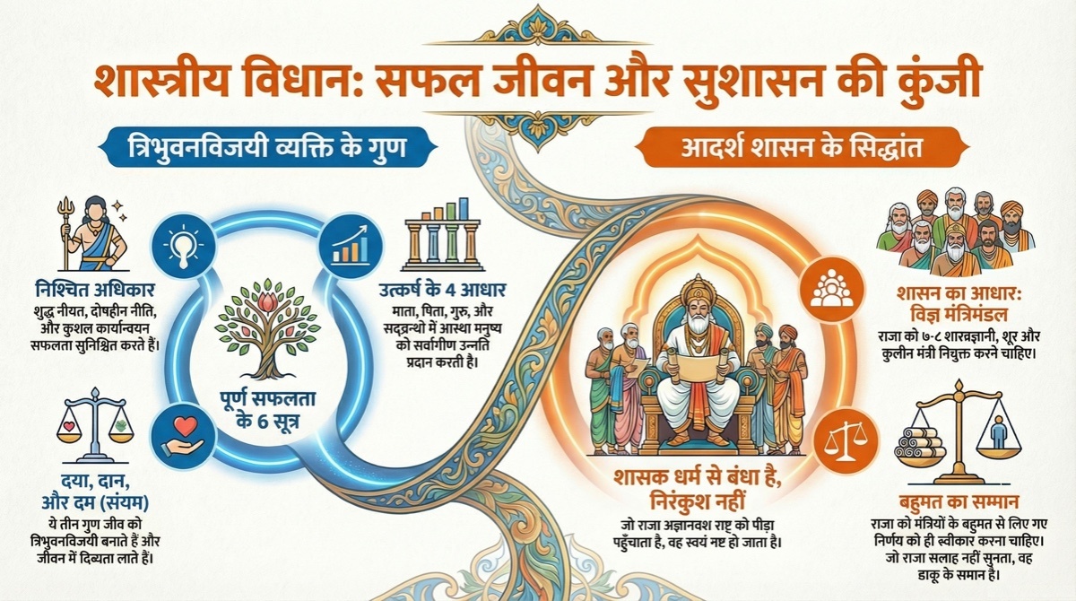 सफलता और सुशासन के शास्त्रीय नियम