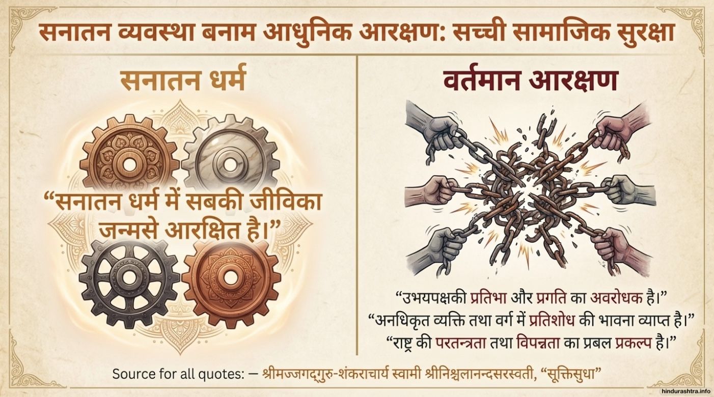 वर्णव्यवस्थाके व्यत्यासके फलस्वरूप सम्भावित विप्लव