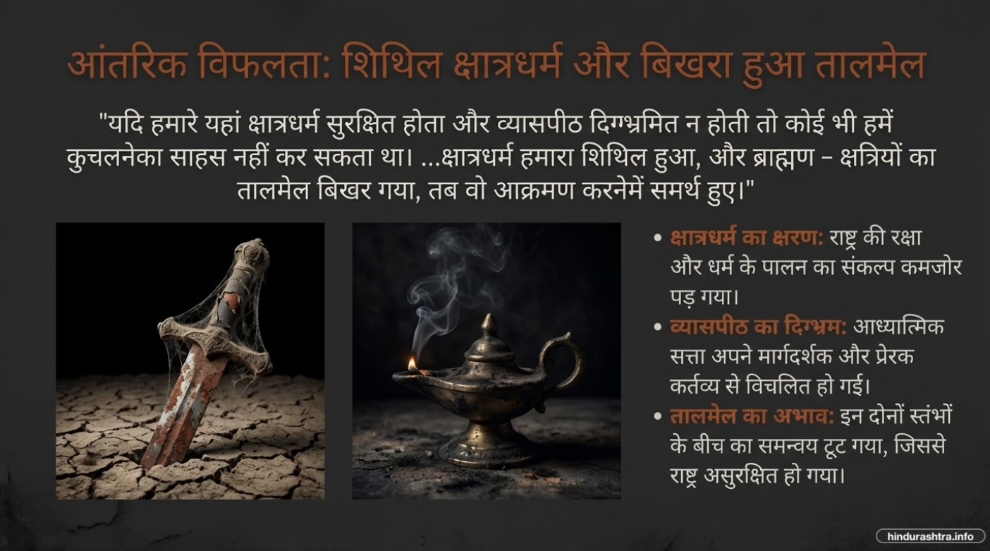 शिथिल राजधर्म और बिखरा हुआ तालमेल