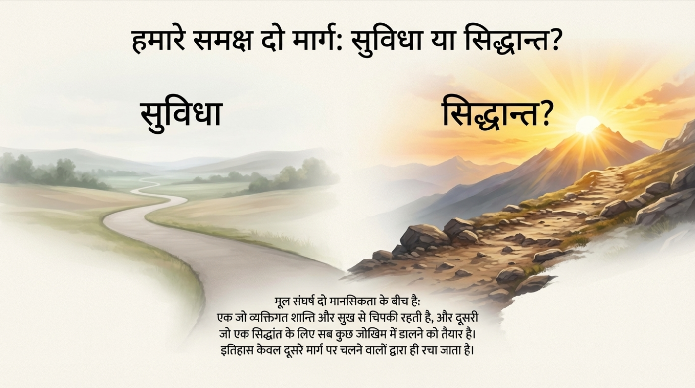 सुविधा या सिद्धान्त