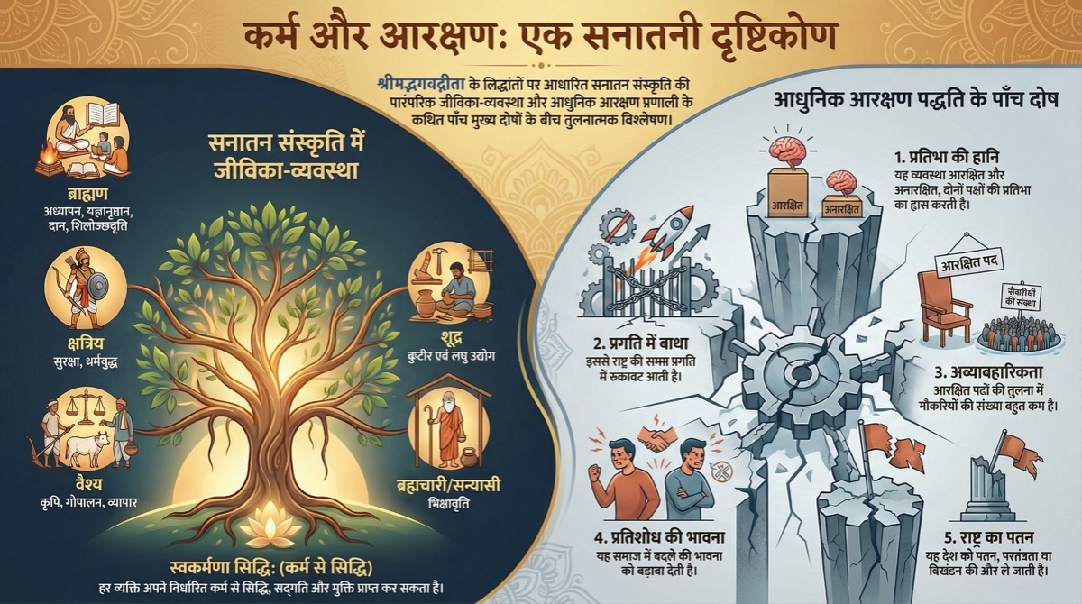 कर्म और आरक्षण - सनातनी दृष्टिकोण