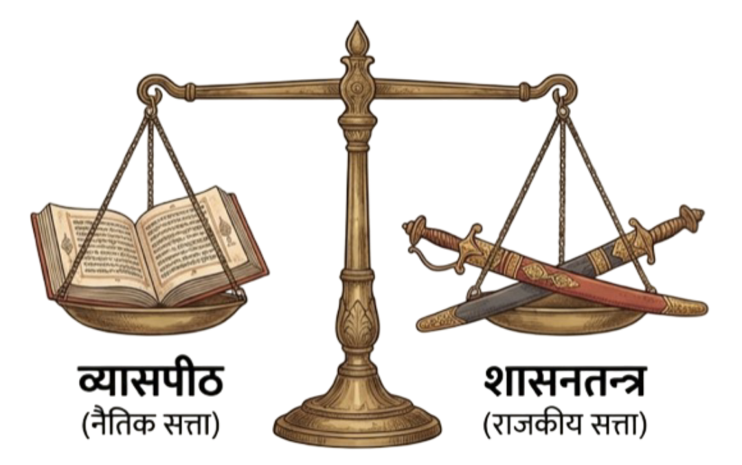 व्यासपीठ और शासनतन्त्र