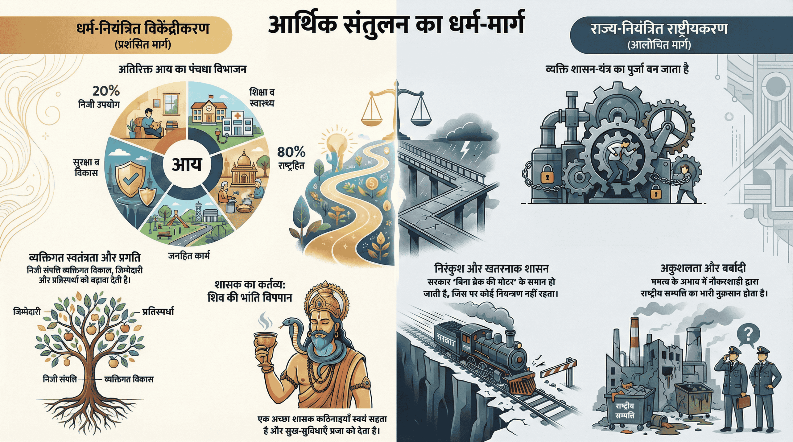 आर्थिक संतुलन का धर्म-मार्ग