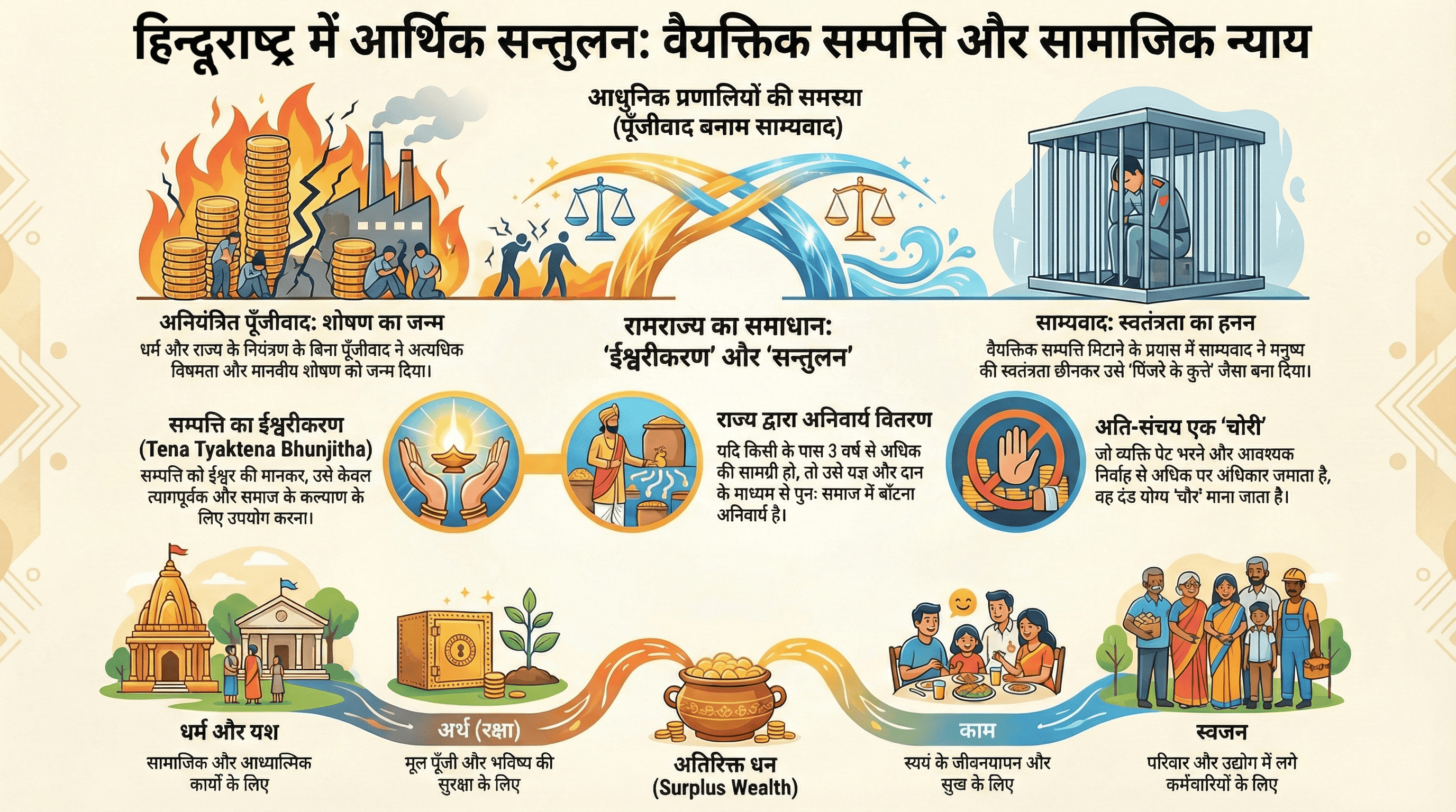 हिन्दूराष्ट्र में आर्थिक सन्तुलन और न्याय