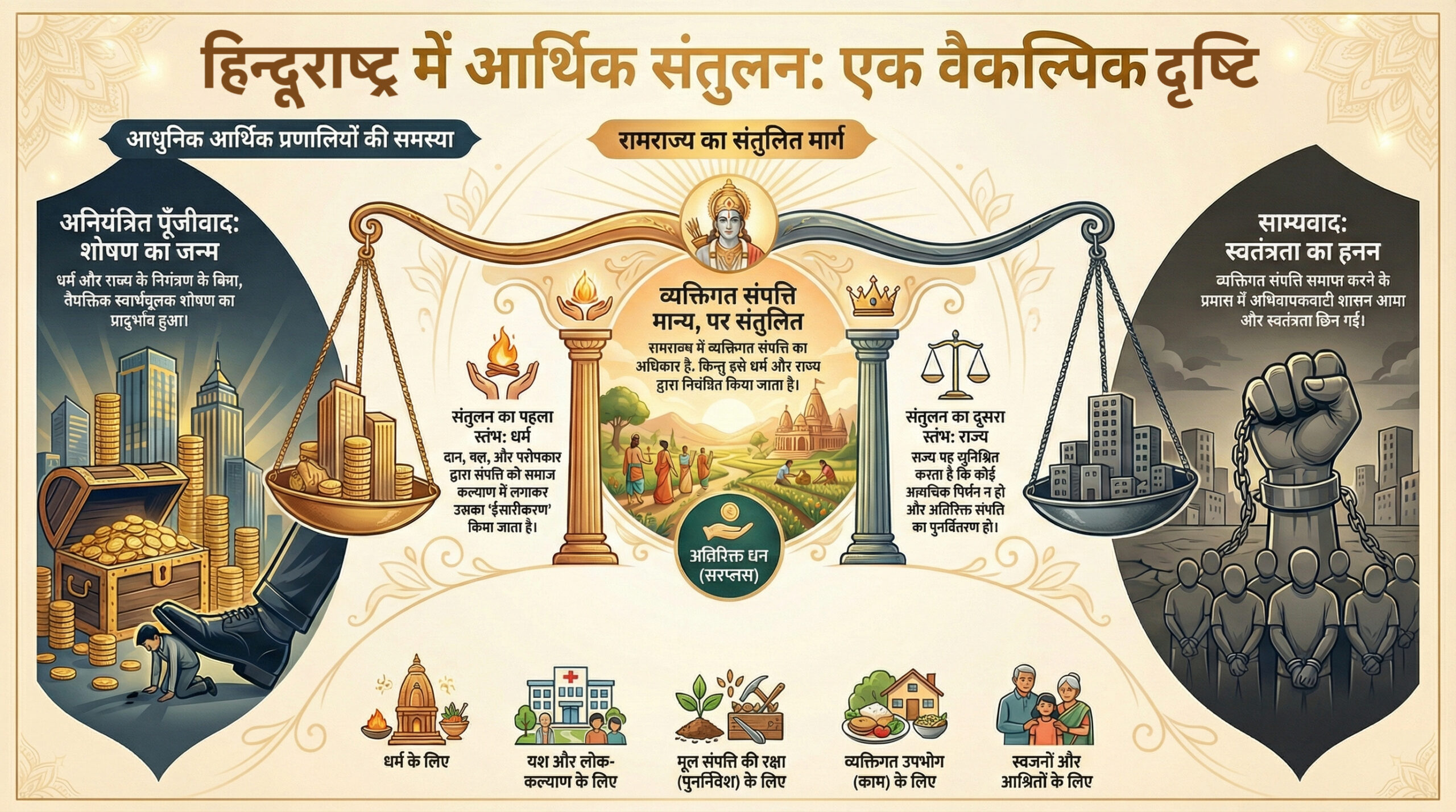 हिन्दूराष्ट्र में आर्थिक सन्तुलन - एक वैकल्पिक दृष्टि