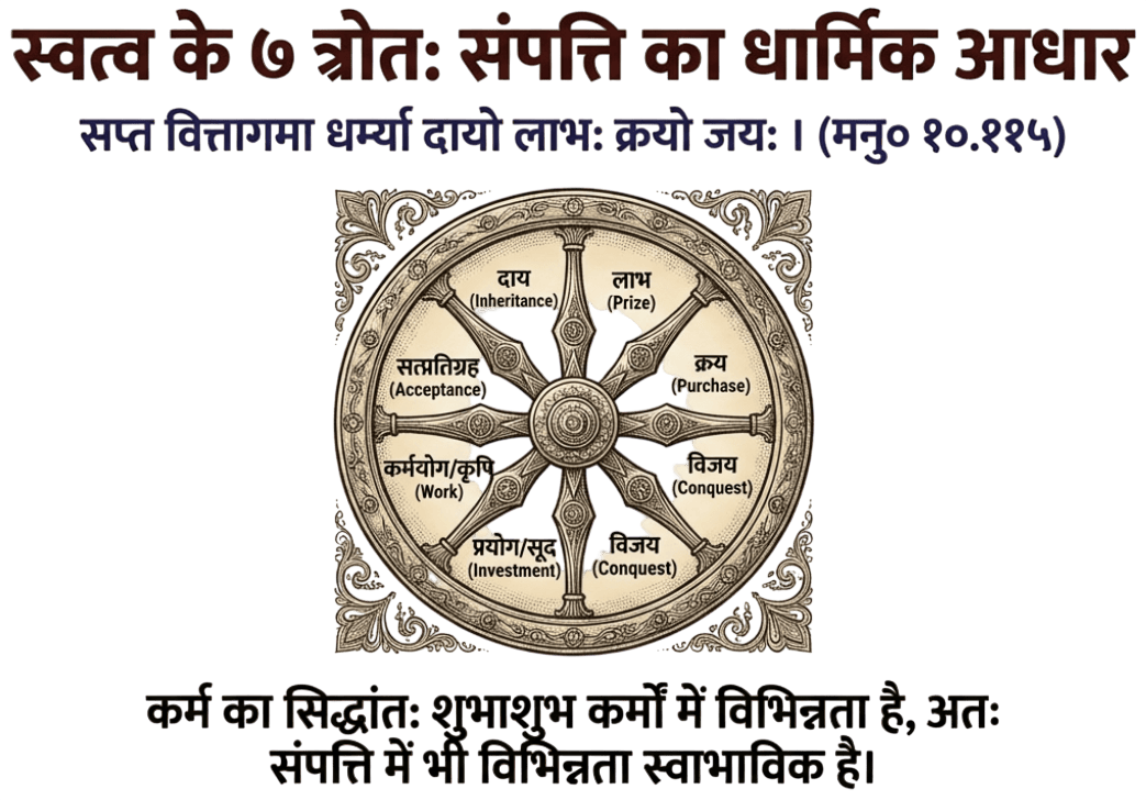 स्वत्व के सात प्रकार