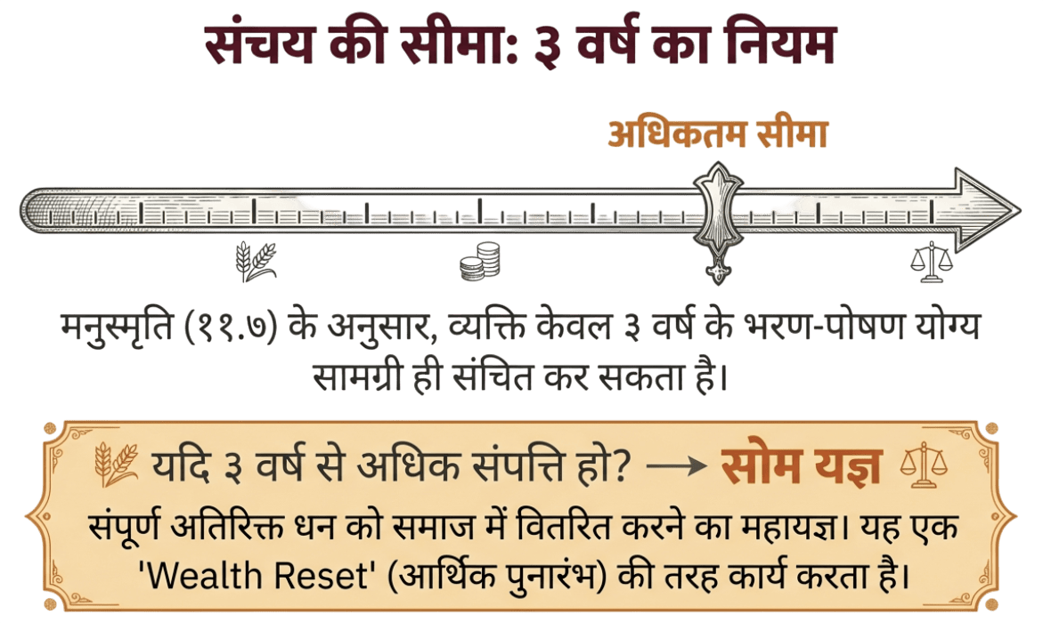 संचय की सीमा - ३ वर्ष