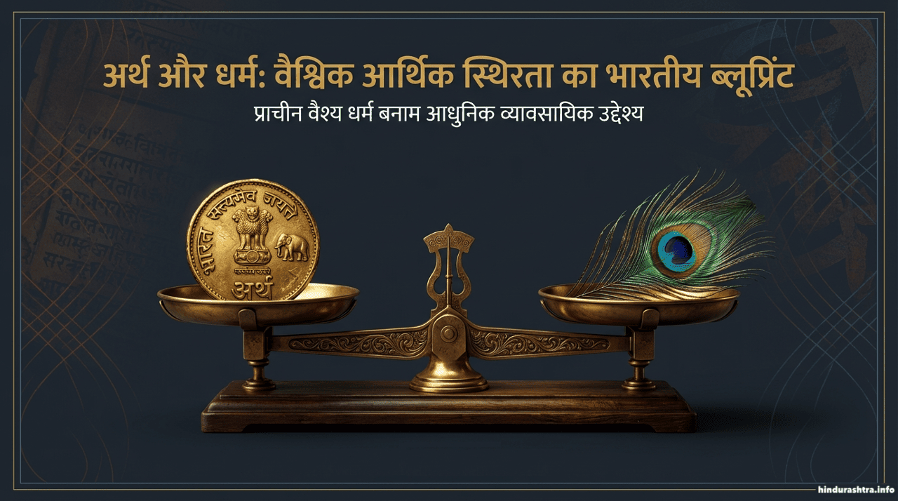 धर्म और अर्थ: वैश्विक आर्थिक स्थिरता का भारतीय ब्लुप्रिंट