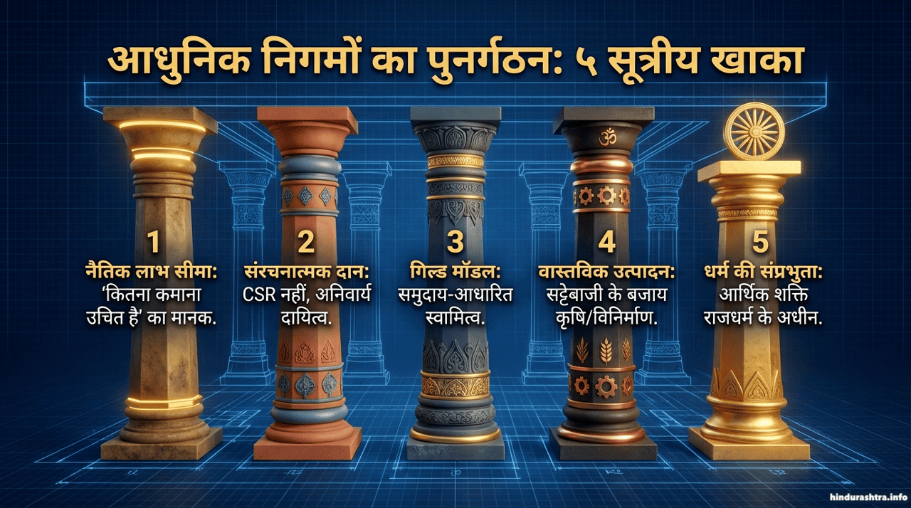 आधुनिक निगमों का पुनर्गठन: ५ सूत्रीय खाका