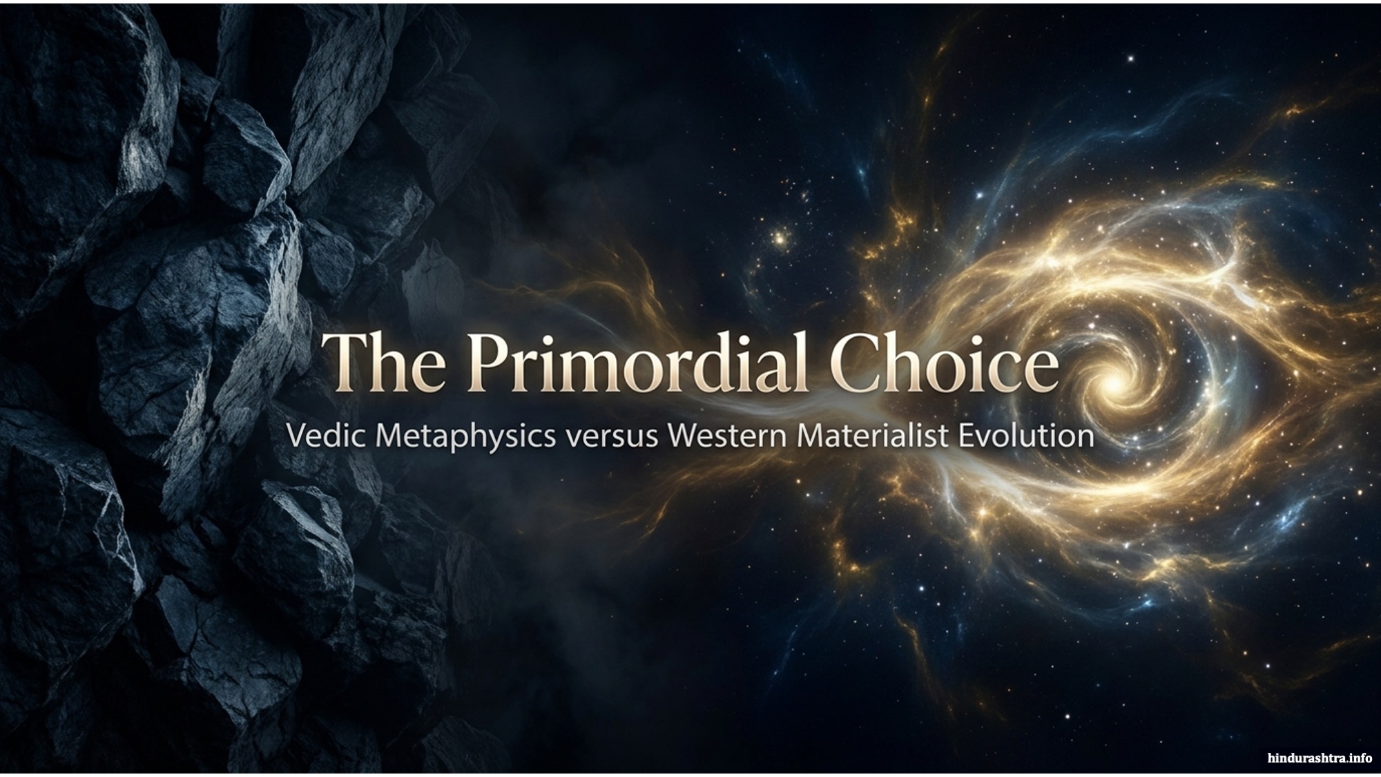 Vedic Metaphysics versus Western Evolutionary Theories 