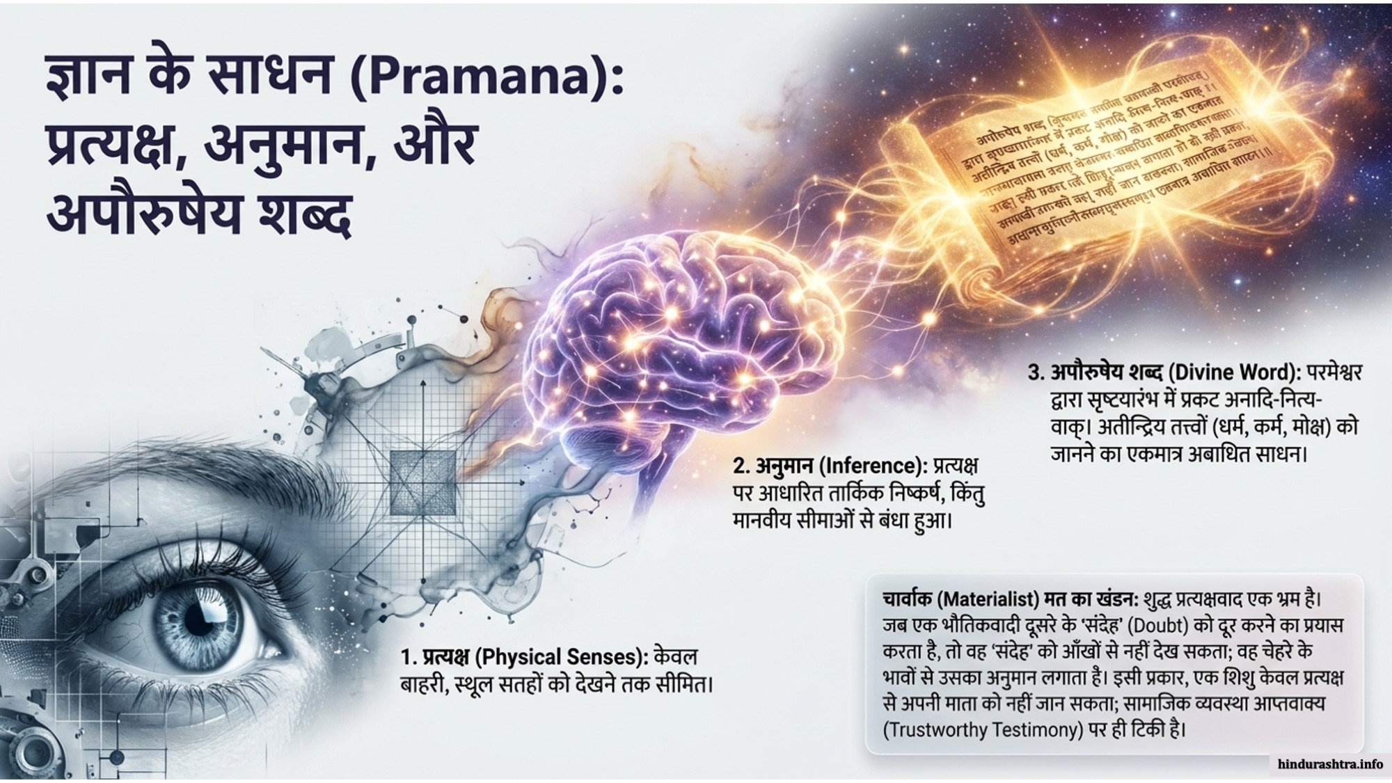 ज्ञानके-साधन-प्रत्यक्ष-अनुमान-और-अपौरुषेय-शब्द