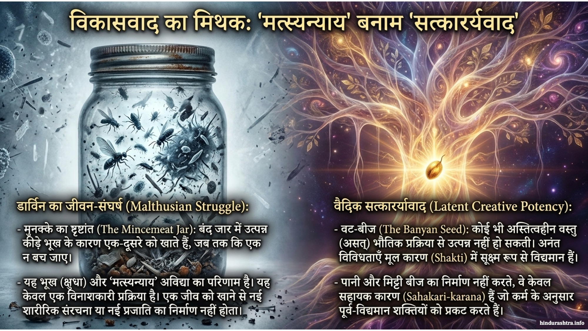 मत्स्यन्याय-बनाम-सत्कार्यवाद